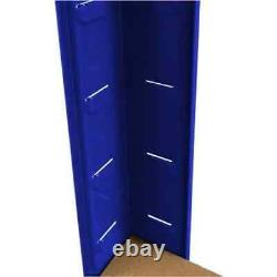 5 Tier Blue Boltless Shelving Storage Kit 1 x 5 Tier Corner 4 x Boltless Unit