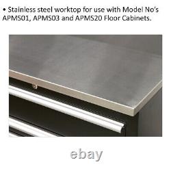 775mm Stainless Steel Worktop for ys02601 ys02603 & ys02620 Floor Cabinets