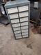 Bank Of 16 Vintage Steel Drawers By Willis Ideal Workshop Storage