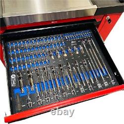 Chest Carrier 7 Drawers ToolBox with Tools Workshop Storage