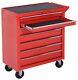 Durhand Roller Tool Cabinet Storage Chest Box Garage Workshop 7 Drawers Red