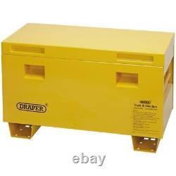 Draper Yellow Contractor's Secure Storage Box 48 For Vans Workshops Site 78787