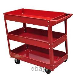 Garage Storage Workshop Tool Trolley Mobile Workbench Rolling Cabinet Cart 100kg