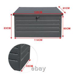 Garden Metal Tool Cabinet Boxes Garage Workshop File Storage Tall Cupboard