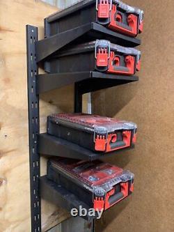 Half Size Packout Storage racking kit for Milwaukee boxes Van/Workshop/shelving