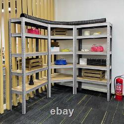 Heavy Duty Individual Bays Galvanised Steel Shelving Boltless Shelf Storage Rack