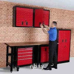 Hilka Wall Unit garage tool storage chest cupboard workshop mounted cabinet box