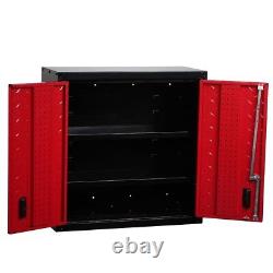 Hilka Work Bench wall unit cabinet cupboard garage workshop tool storage set