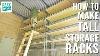 How To Make Workshop Garage Storage Racking