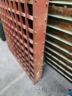 Lambretta And Vespa Ex Taffspeed Workshop Heavy Steel Pigeon Hole Storage Bins
