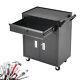 Lockable Tool Storage Garage Trolley Workshop Cart Shelf 1 Drawers 2 Doors