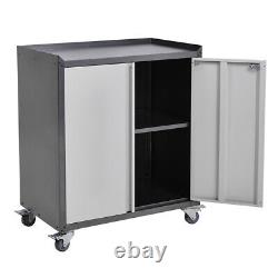 Locker Office Filing Cabinet Tool Cabinet Cupboards Workshop Storage Tool Cart