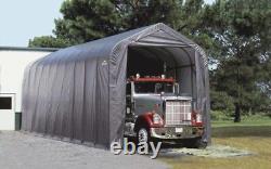 Lorry Shelter Coach Steel Framed Storage Building Shed Portable Workshop Shelter