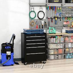 Metal Rolling Tool Storage Cabinet on Wheels Tool Chest Box Cart Garage Workshop