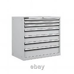 Polstore Industrial Tool Storage Cabinet for Workshop / Garage 1000mm H Grey