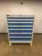 Polstore Workshop / Garage / Industrial Full Extension Storage Cabinet Blue/grey