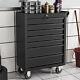 Roller Tool Cabinet Storage Chest Box Garage Workshop 7 Drawers Cart With Handle