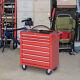 Roller Tool Cabinet Storage Chest Box Garage Workshop 7 Drawers Red