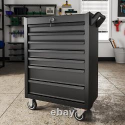 Rolling Steel Tools Cabinets Storage 7 Drawers Toolbox Garage Workshop Toolchest