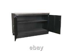 Sealey APMS02 Modular Floor Cabinet 2 Door 1550mm Heavy-Duty Storage Workshop