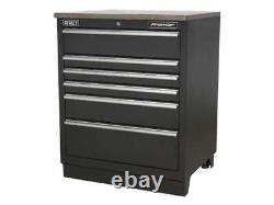 Sealey APMS03 Modular Floor Cabinet 6 Drawer 775mm Heavy Duty Storage Workshop