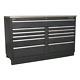 Sealey Apms04 Modular Floor Cabinet 11 Drawer 1550mm Heavy Duty Storage Workshop