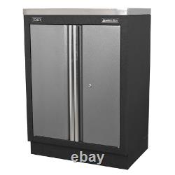 Sealey APMS52 Modular 2 Door Floor Cabinet 680mm Garage Workshop storage Cupboar