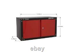 Sealey APMS85 Modular 2 Door Wall Cabinet 665mm Garage Storage Cabinet Workshop