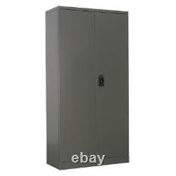 Sealey Floor Cabinet 4 Shelf 2 Door Storage Garage Workshop