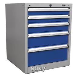 Sealey Industrial Cabinet 5 Drawer Premier Storage Garage Workshop