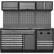 Sealey Storage System Combo Modular Wall & 7 Drawer Floor Workshop Cabinet