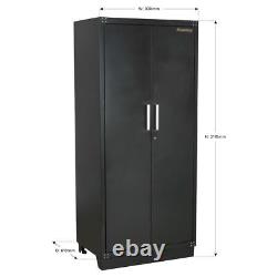 Sealey Wall Cabinet 1550mm Heavy-Duty Premier Modular Storage Garage Workshop