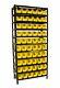 Steel Dragon Tools 60 Bin Parts Rack Storage Shop Organizer Nuts Bolts Parts