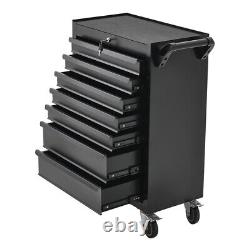 Tool Box Roller Cabinet Cart Steel Tool Chest Workshop Storage Carrier Drawers