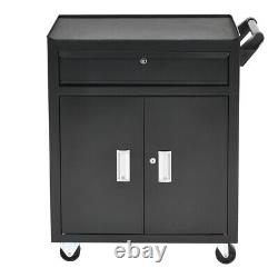 Tool Cabinet Trolley with Drawers Steel Workshop Storage Chest Carrier Tool Box