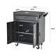 Tool Chest Trolley Cabinet Steel Workshop Storage Carrier Toolbox With Drawers