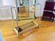 Vintage Shop Portable Industrial Heavy Duty Clothes Rail Cart With Shoe Tray