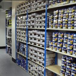 Warehouse Racking Shelving Heavy Duty Storage Garage Workshop 8mtr span