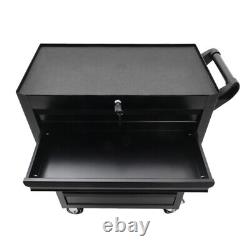 Workshop Storage Trolley 7 Drawer Tools Box Cabinet Service Cart Tool Chest Lock