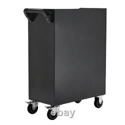 Workshop Storage Trolley 7 Drawer Tools Box Cabinet Service Cart Tool Chest Lock