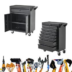 Workshop Tools Cart Tool Trolley Cabinet Garage Storage Carrier ToolBox WithWheels